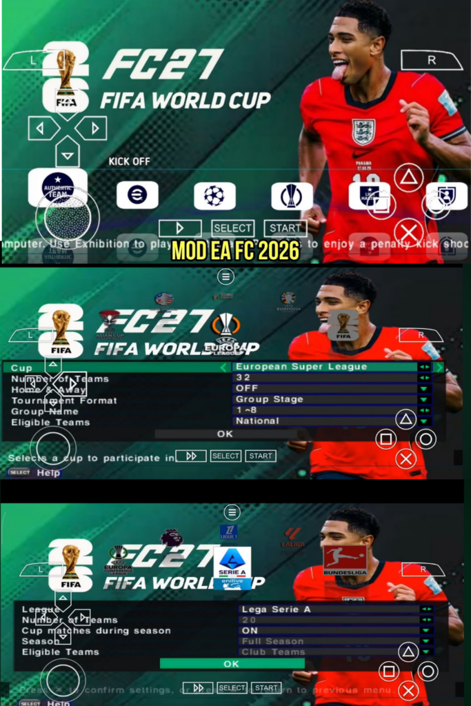 EA SPORTS FC 2026/27 PPSSPP, Real Faces & Offline