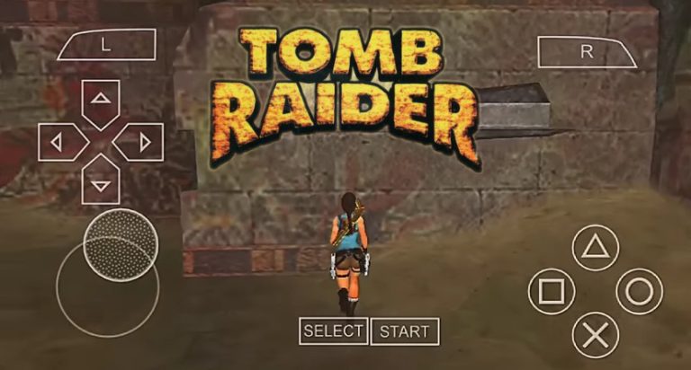 Tomb Raider Anniversary PPSSPP