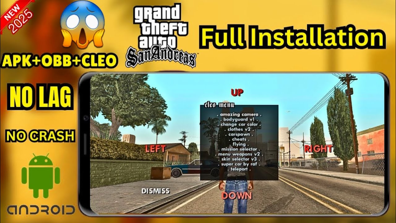 GTA San Andreas Apk Obb Highly Compressed
