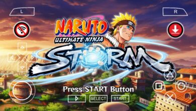 Naruto Ultimate Ninja Storm PPSSPP