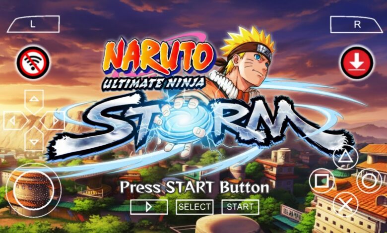 Naruto Ultimate Ninja Storm PPSSPP