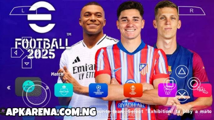 Efootball 2025 PPSSPP ISO