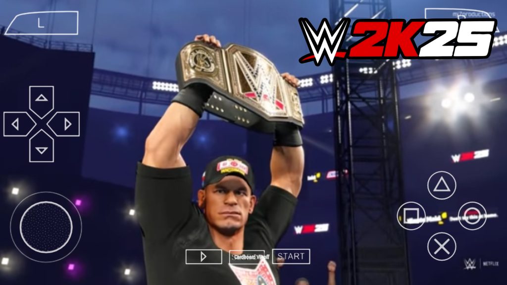 WWE 2K25 PSP ISO