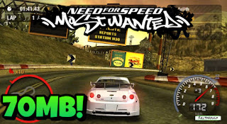 Need For Speed Most Wanted PSP 70MB