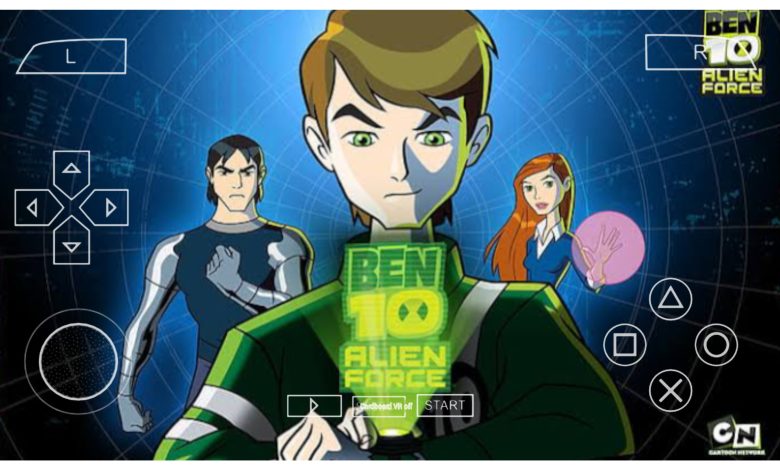 Ben 10 Alien Force PPSSPP