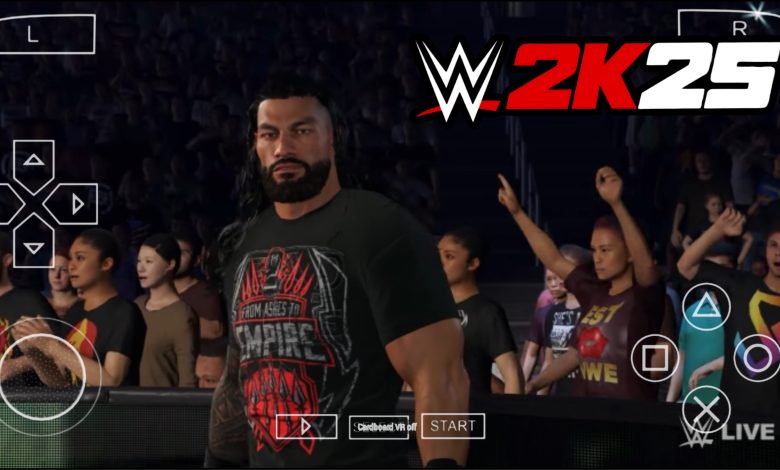 WWE 2K25 PSP ISO Highly Compressed