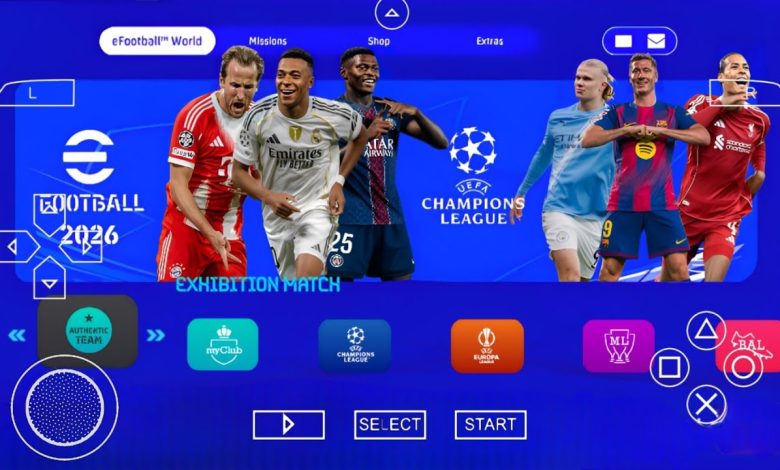 Efootball pes 2026 ppsspp