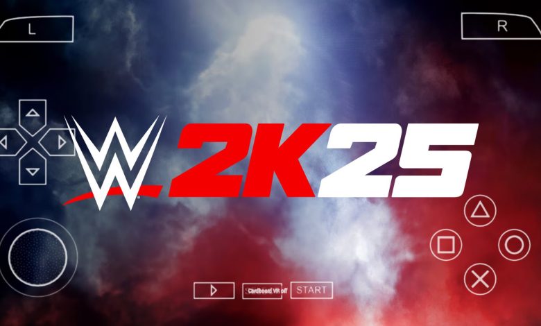 WWE 2K25 PSP ISO File, WWE 2K25 PPSSPP ISO, WWE 2K25 PSP ISO