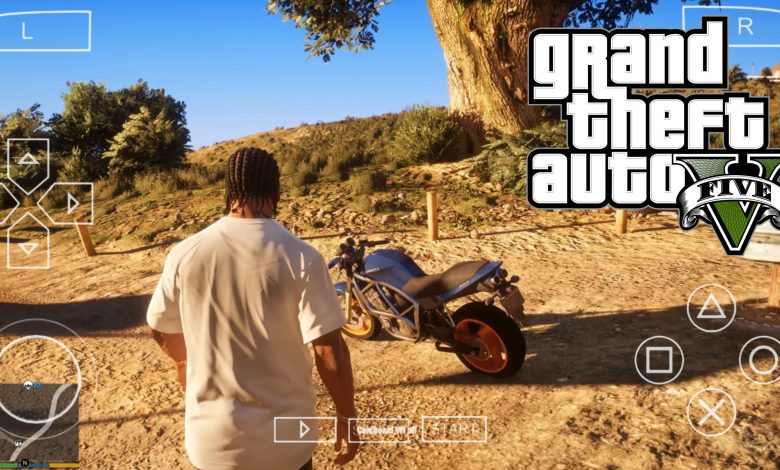 GTA 5 PPSSPP ISO, GTA 5 PSP ISO