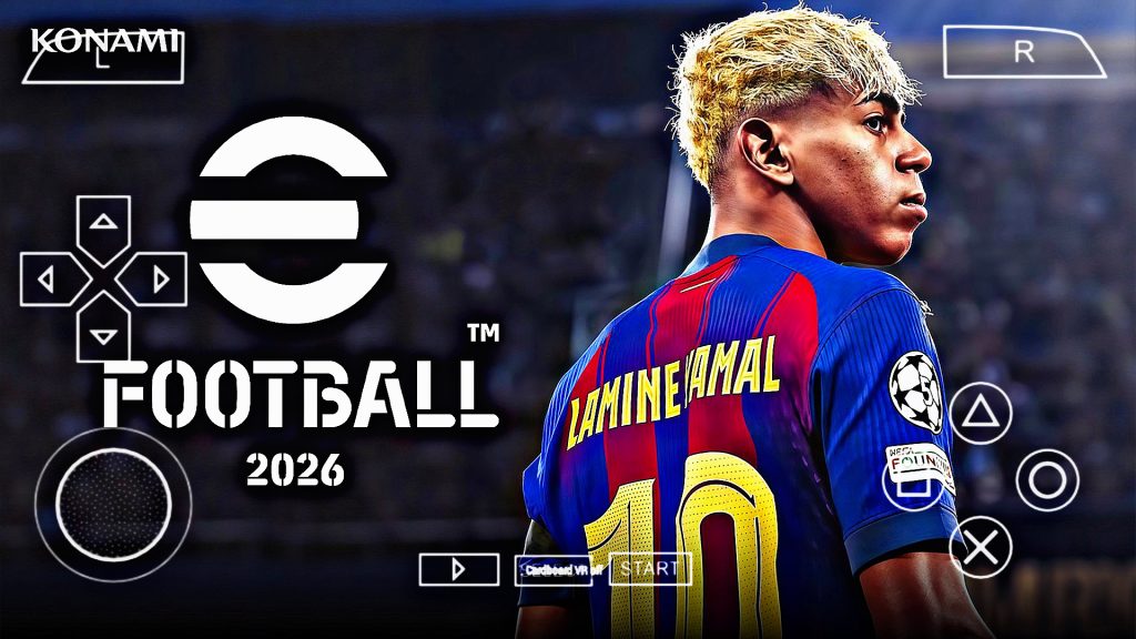 eFootball 2026 PSP ISO, Efootball 2026 PPSSPP ISO