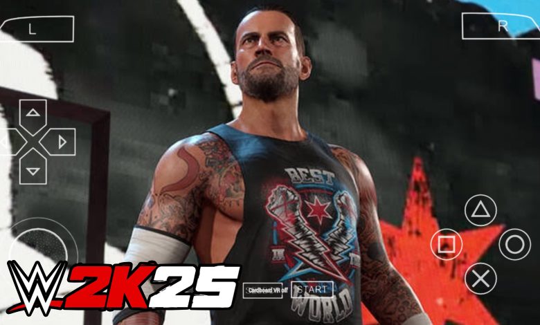 WWE 2K25 PSP ISO