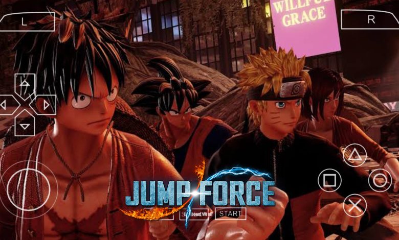 Jump Force PPSSPP ISO
