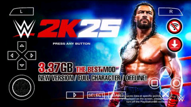 WWE 2K25 PPSSPP