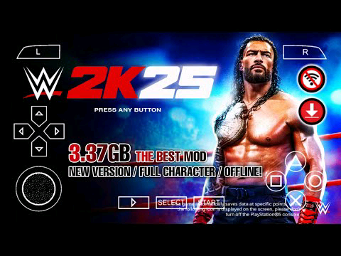 WWE 2K25 PPSSPP