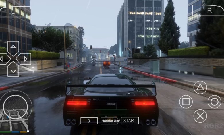 GTA 5 PSP ZIP File, GTA 5 PPSSPP Zip File