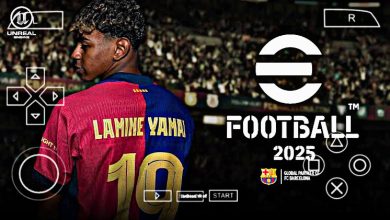 PES 2025 Zip File, PES 2025 PSP ISO