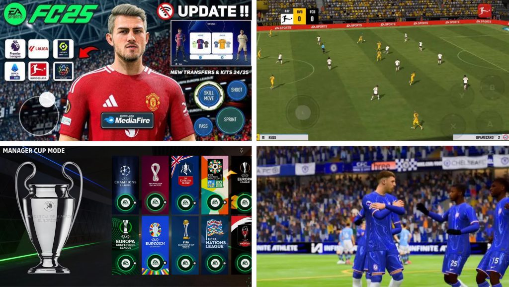 FIFA 16 MOD EA FC 25 Mobile, FIFA 16 MOD EA FC 25 APK