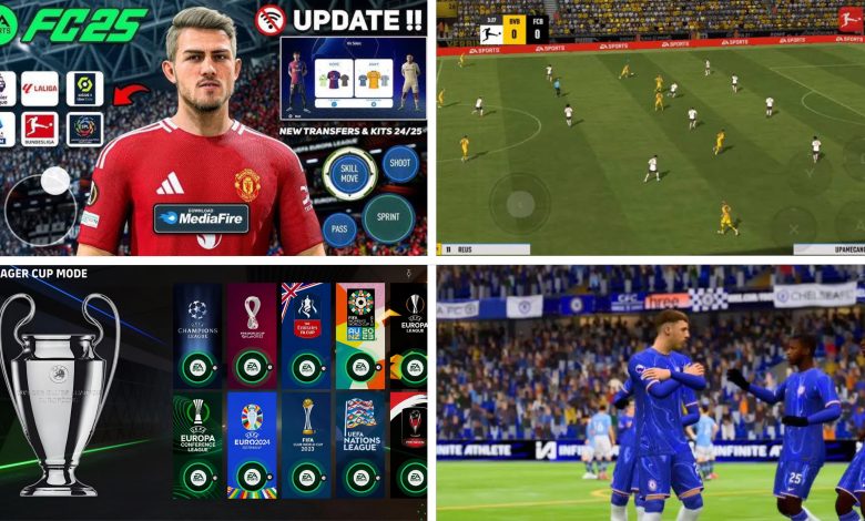 FIFA 16 MOD EA FC 25 Mobile, FIFA 16 MOD EA FC 25 APK