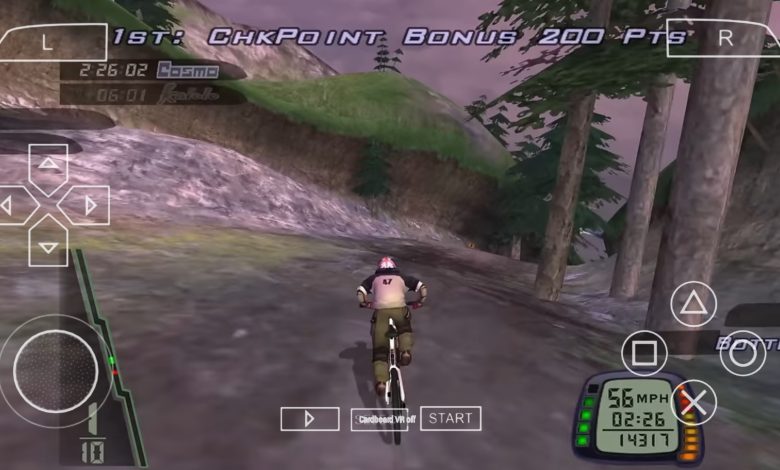 Downhill Domination PSP ISO, Downhill Domination PPSSPP ISO
