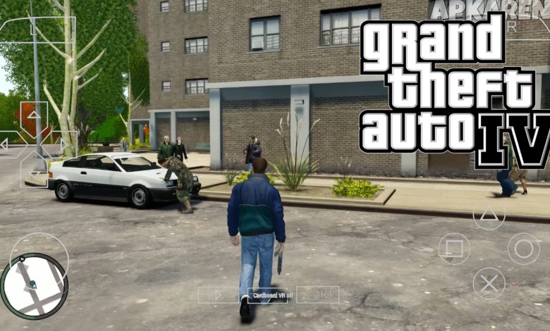 GTA 4 PSP ISO, GTA 4 PPSSPP ISO