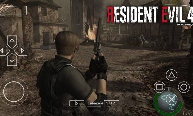 Resident Evil 4 PSP ISO