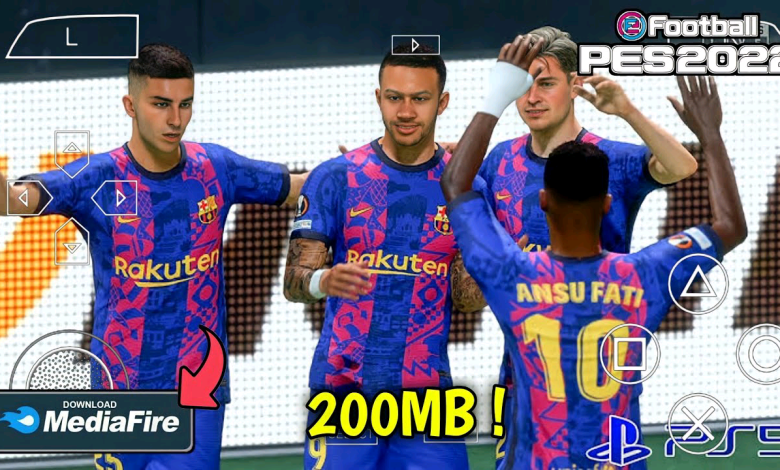 PES 2022 PPSSPP