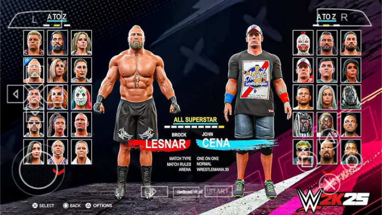 WWE 2K25 PSP Zip File, WWE 2K25 PSP ISO