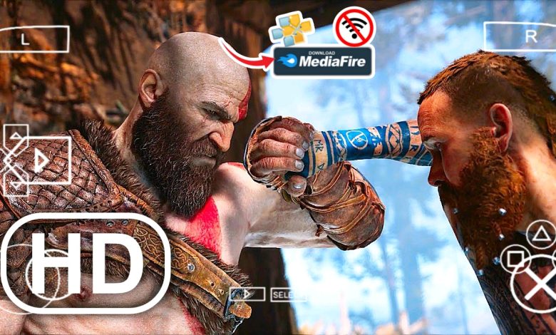 God of War 4 Ragnarok PSP