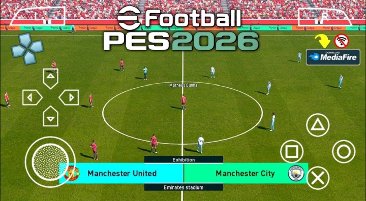 New eFootball PES 2026 PPSSPP