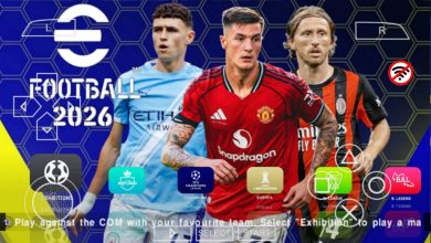 eFootball PES 2026 PPSSPP New UCL Kits
