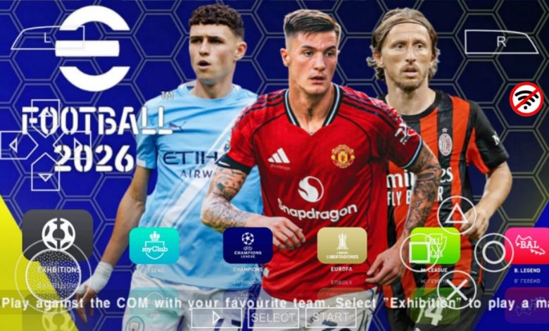 eFootball PES 2026 PPSSPP New UCL Kits