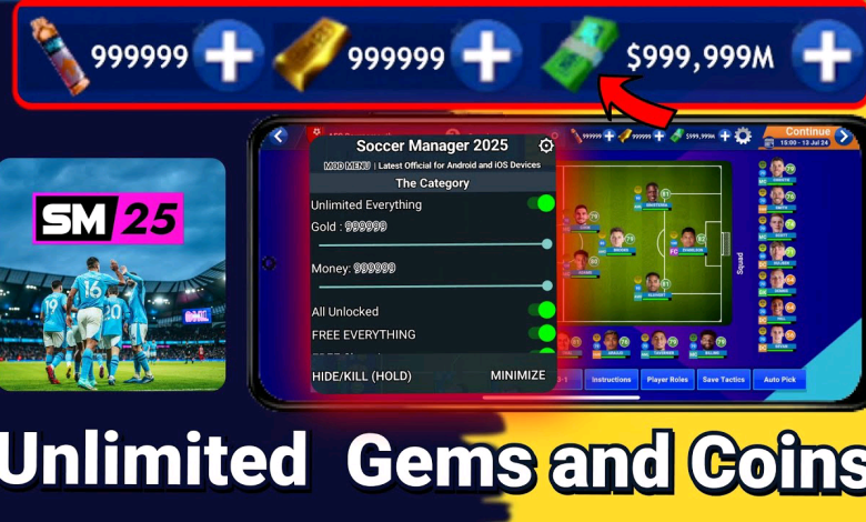 Soccer Manager 2025 Mod Apk