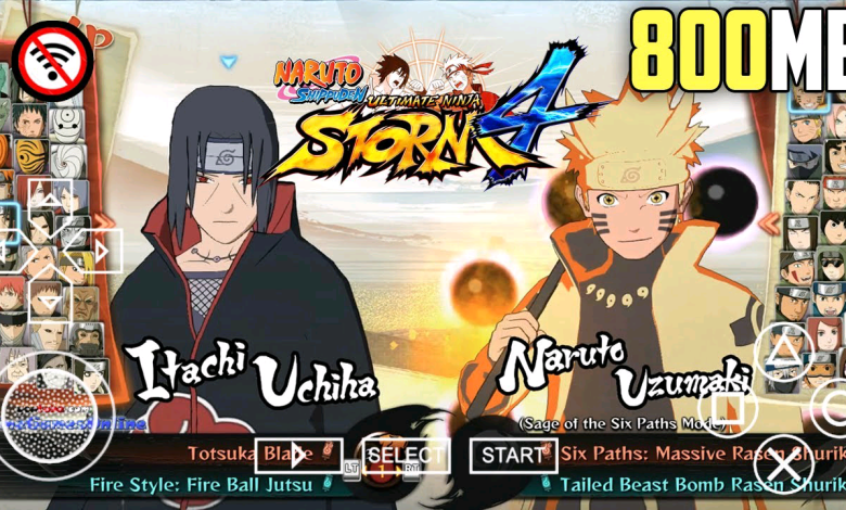 Naruto Storm 4 PPSSPP Download