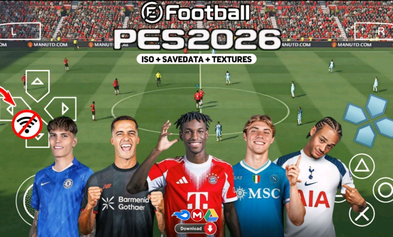 eFootball PES 2026 PPSSPP 1.3GB Download