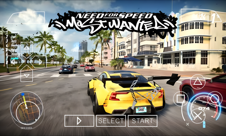 Need for Speed Most Wanted PPSSPP ISO