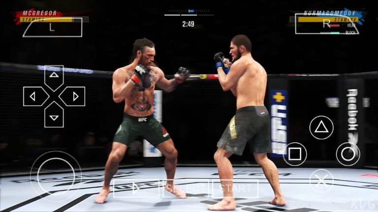 UFC Undisputed 2010 PPSSPP ISO Download for Android