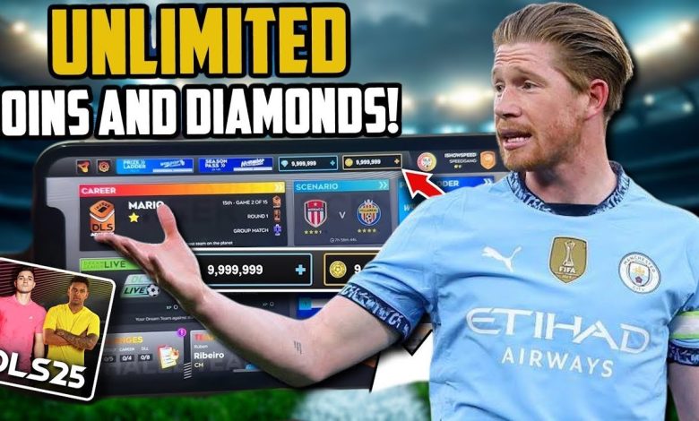 Dream League Soccer 2025 v12.250 Mod APK (Unlimited Money)