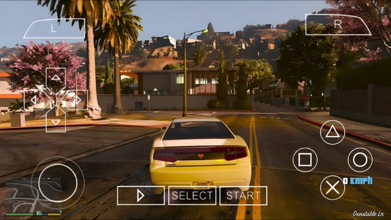 Latest GTA V5 PSP ZIP File Download for Android For Free Now