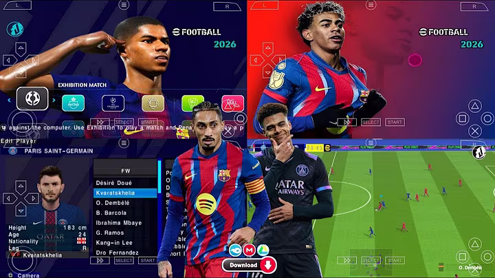 eFootball PES 2026 PPSSPP ISO LATEST UPDATE