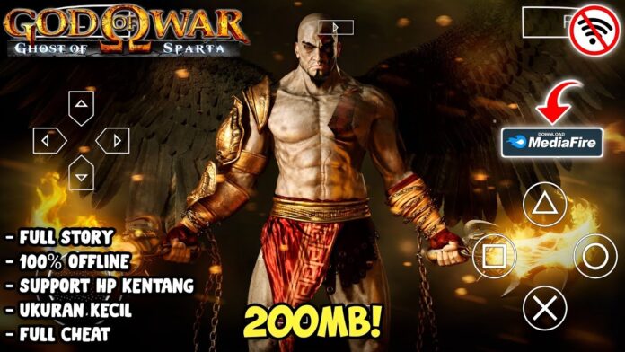 God Of War Ghost Of Sparta PPSSPP, God Of War Ghost Of Sparta Highly Compressed, God Of War PSP ISO, Ghost Of Sparta Android, PPSSPP Games Download