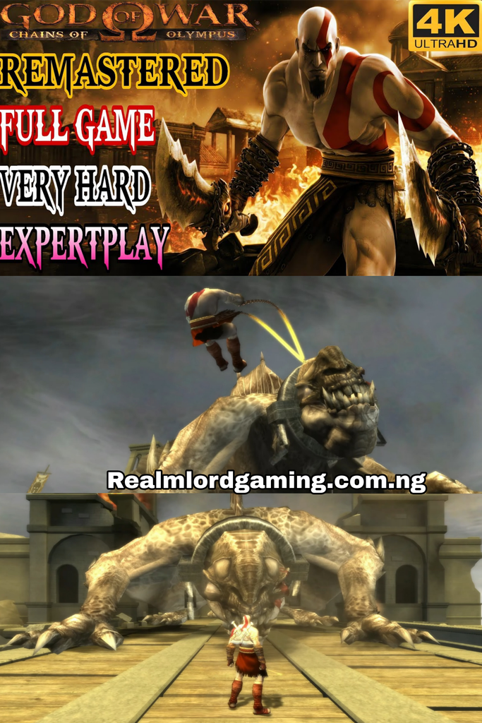 God of War Chains of Olympus PPSSPP, HD & Offline