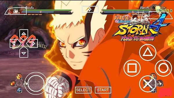 Naruto Ultimate Ninja Storm 4 PPSSPP