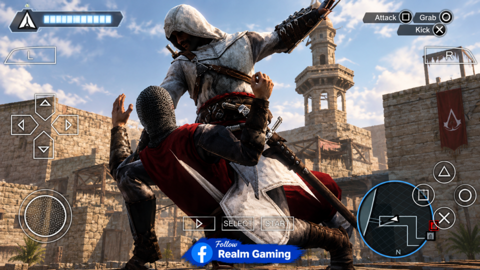Assassin's Creed Bloodlines PPSSPP Highly Compressed (36MB) - Android Download